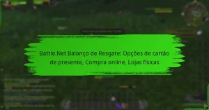 Battle.Net Balanço de Resgate: Opções de cartão de presente, Compra online, Lojas físicas