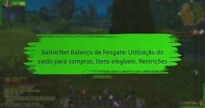 Battle.Net Balanço de Resgate: Utilização do saldo para compras, Itens elegíveis, Restrições