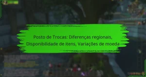 Posto de Trocas: Diferenças regionais, Disponibilidade de itens, Variações de moeda